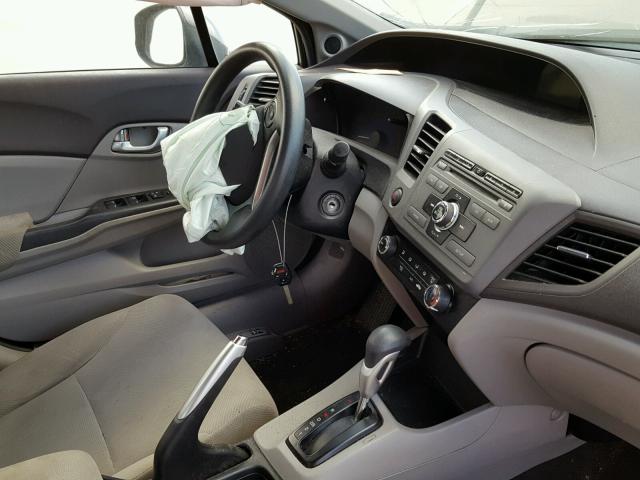 19XFB2F88CE050203 - 2012 HONDA CIVIC EX ნაცრისფერი ფოტო 9