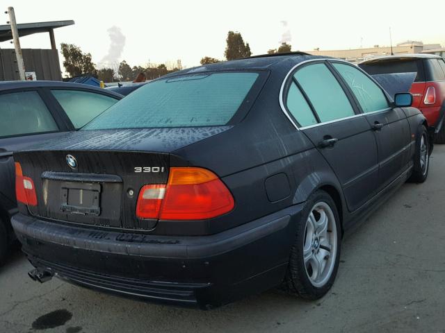 WBAAV53401FT01235 - 2001 BMW 330 I BLACK photo 4