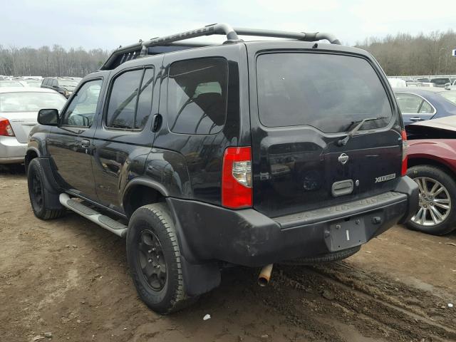 5N1ED28Y8YC560483 - 2000 NISSAN XTERRA XE BLACK photo 3