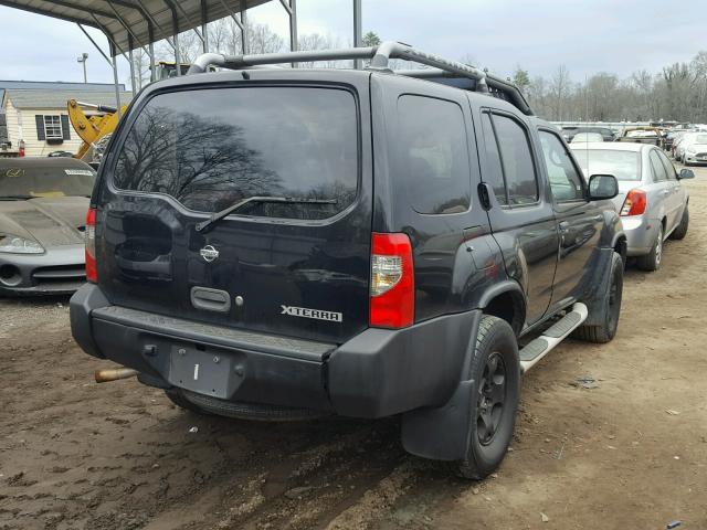 5N1ED28Y8YC560483 - 2000 NISSAN XTERRA XE BLACK photo 4