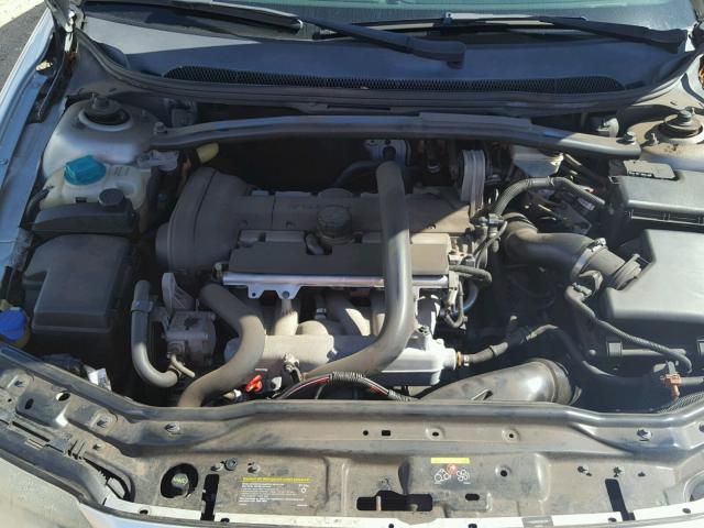 YV1RS592982685970 - 2008 VOLVO S60 2.5T SILVER photo 7
