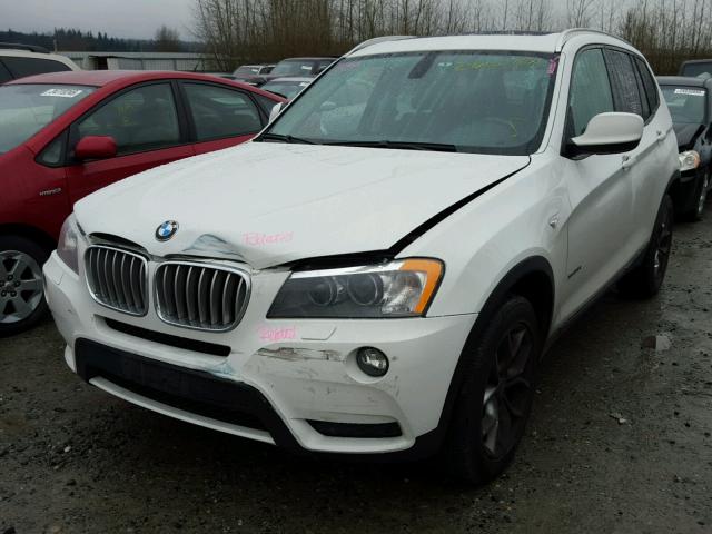 5UXWX7C5XBL731623 - 2011 BMW X3 XDRIVE3 Weiß Foto 2