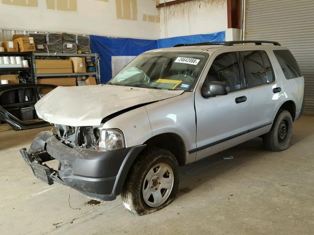 1FMZU62K64UB66546 - 2004 FORD EXPLORER X SILVER photo 2