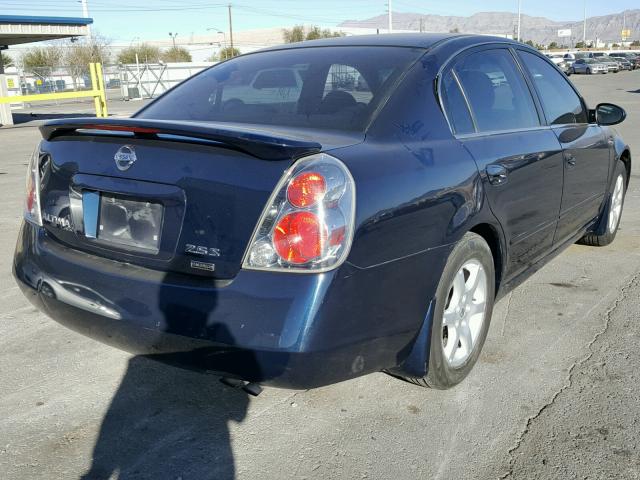 1N4AL11D06N342908 - 2006 NISSAN ALTIMA S BLUE photo 4