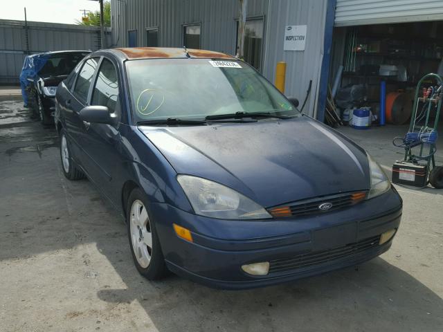 1FAFP38341W151398 - 2001 FORD FOCUS ZTS BLUE photo 1