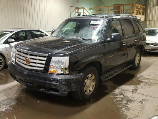 1GYEK63N62R107640 - 2002 CADILLAC ESCALADE L BLACK photo 2