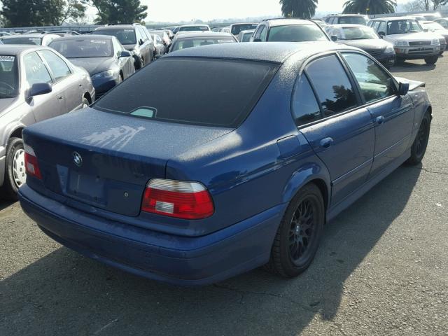 WBADT63413CK44251 - 2003 BMW 530 I AUTO BLUE photo 4