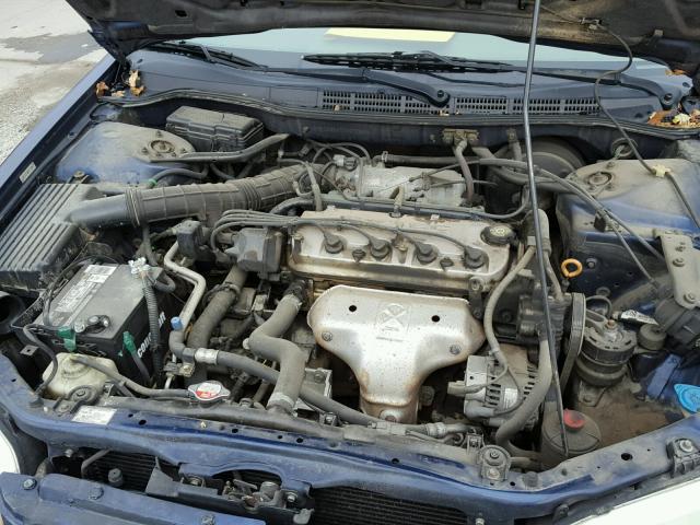 1HGCG32491A017564 - 2001 HONDA ACCORD LX BLUE photo 7