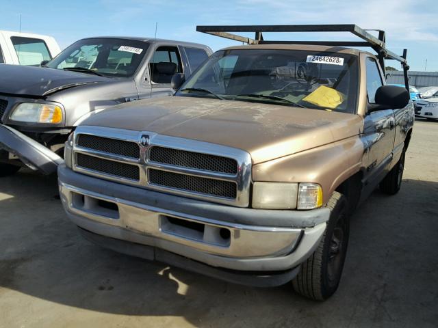 1B7HC16Y21S733475 - 2001 DODGE RAM 1500 GOLD photo 2