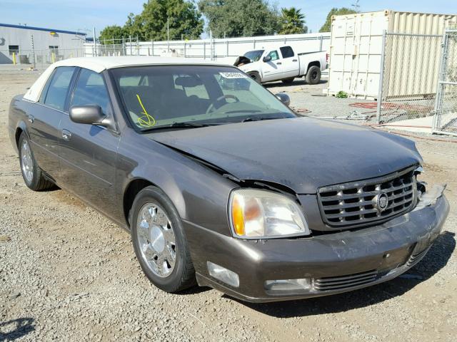 1G6KF57971U101865 - 2001 CADILLAC DEVILLE DT BROWN photo 1