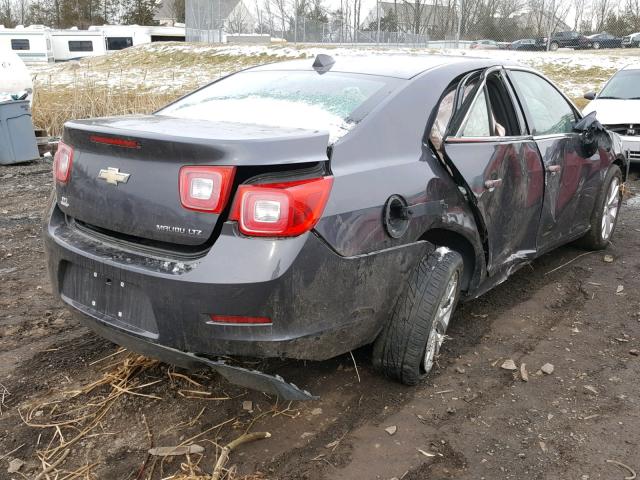 1G11H5SA9DF278133 - 2013 CHEVROLET MALIBU LTZ GRAY photo 4