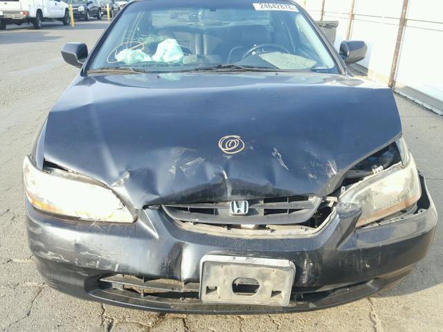 1HGCG327XYA002141 - 2000 HONDA ACCORD EX BLACK photo 9