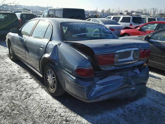 1G4HR54K02U149470 - 2002 BUICK LESABRE LI TEAL photo 3