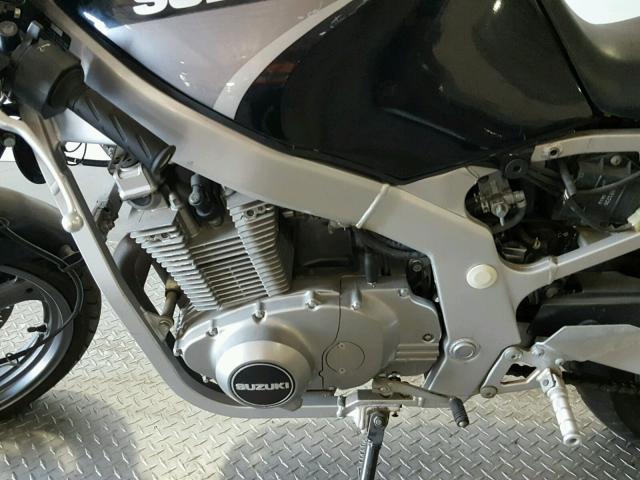 JS1GM51A3Y2100806 - 2000 SUZUKI GS500 E BLACK photo 7