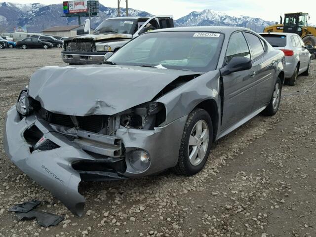 2G2WP552281158597 - 2008 PONTIAC GRAND PRIX GRAY photo 2