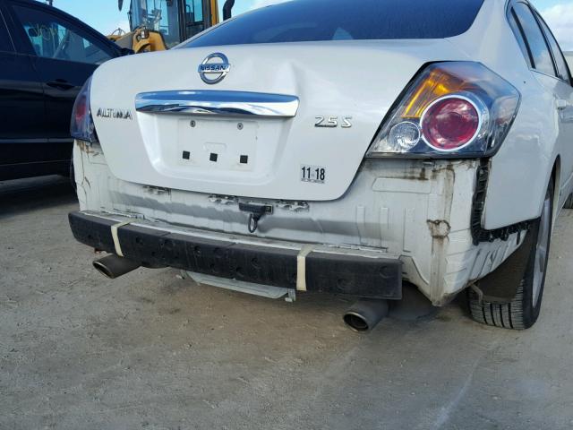 1N4BL21E17C116425 - 2007 NISSAN ALTIMA 3.5 WHITE photo 9