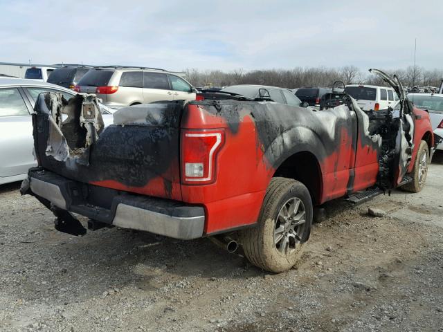 1FTEX1CP8HKC62297 - 2017 FORD F150 SUPER BURN photo 4