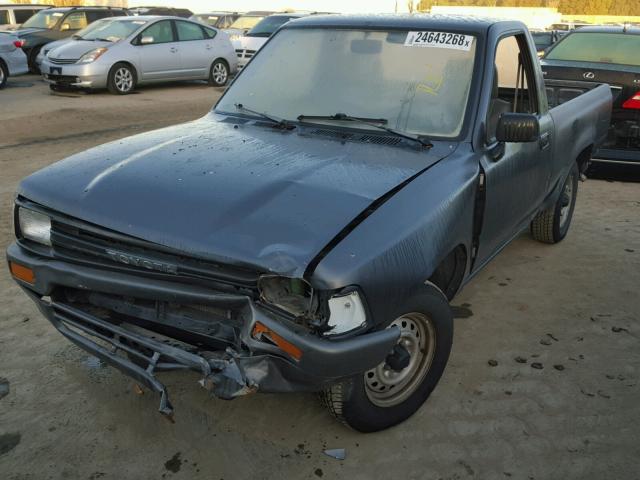 JT4RN81A0M0064673 - 1991 TOYOTA PICKUP 1/2 GRAY photo 2