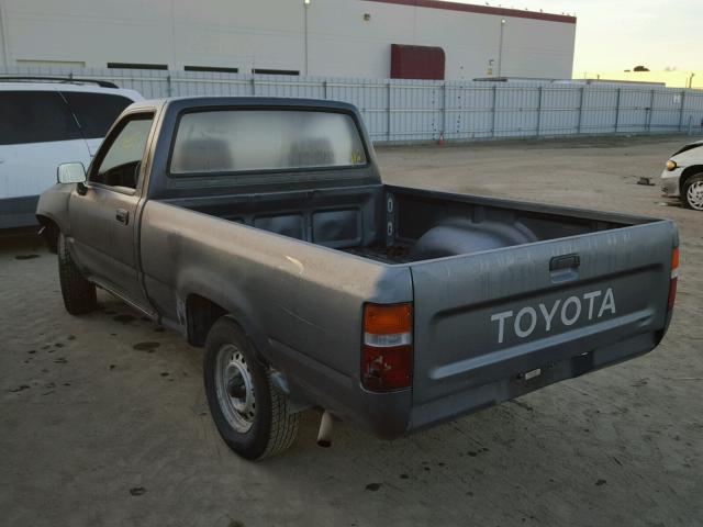 JT4RN81A0M0064673 - 1991 TOYOTA PICKUP 1/2 GRAY photo 3