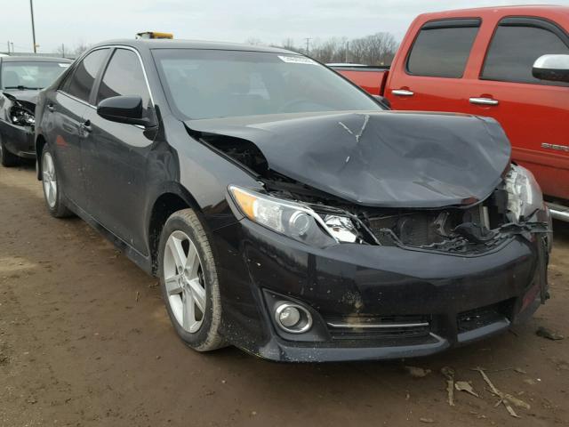 4T1BF1FKXEU344355 - 2014 TOYOTA CAMRY L BLACK photo 1