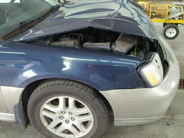 4S3BH675626657259 - 2002 SUBARU LEGACY OUT BLUE photo 9