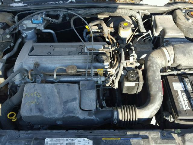 1G1JH52F627314802 - 2002 CHEVROLET CAVALIER L BLACK photo 7