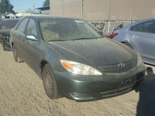 JTDBE30K130231510 - 2003 TOYOTA CAMRY LE GREEN photo 1