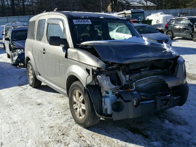 5J6YH28768L006477 - 2008 HONDA ELEMENT EX GRAY photo 1