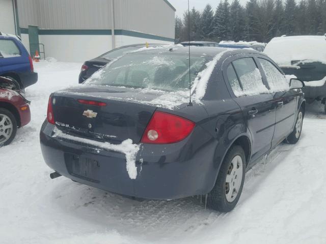 1G1AL58F087339869 - 2008 CHEVROLET COBALT LT BLUE photo 4