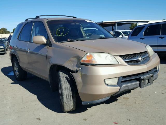 2HNYD18841H535637 - 2001 ACURA MDX TOURIN GOLD photo 1