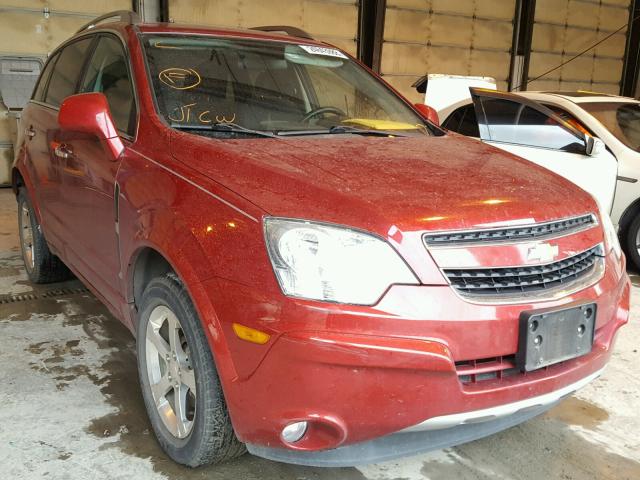 3GNAL3E52CS598713 - 2012 CHEVROLET CAPTIVA SP RED photo 1