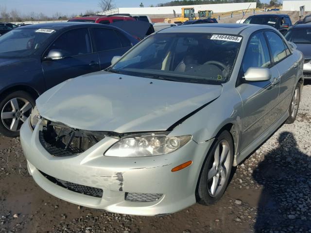 1YVFP80DX45N83249 - 2004 MAZDA 6 S BEIGE photo 2