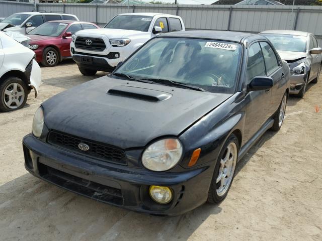 JF1GD29602G531074 - 2002 SUBARU IMPREZA WR BLACK photo 2