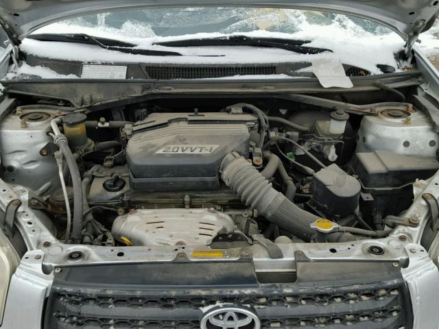 JTEHH20V120163368 - 2002 TOYOTA RAV4 SILVER photo 7