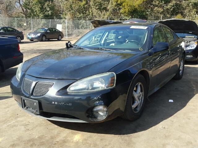 2G2WS522641209225 - 2004 PONTIAC GRAND PRIX BLACK photo 2