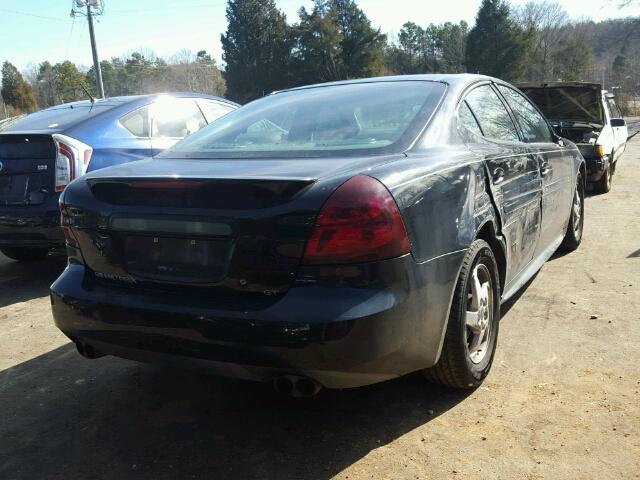 2G2WS522641209225 - 2004 PONTIAC GRAND PRIX BLACK photo 4