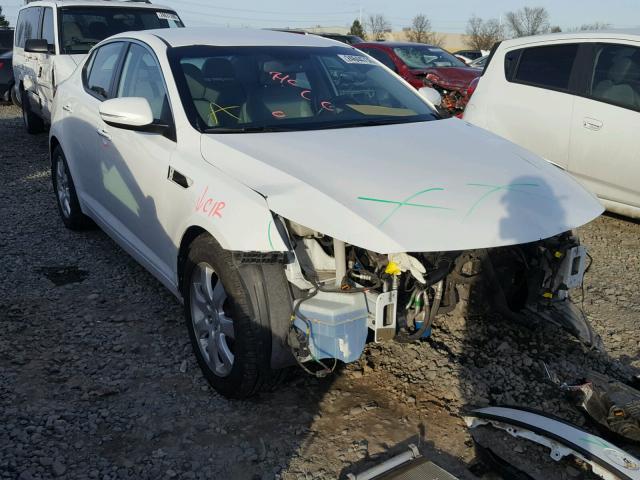 5XXGN4A77CG034751 - 2012 KIA OPTIMA EX WHITE photo 1