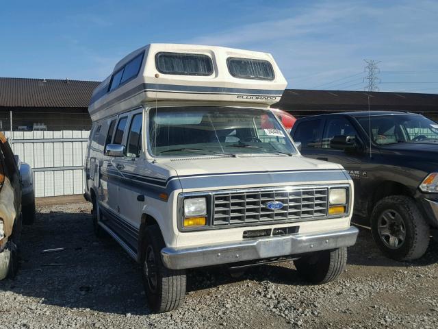 1FDGS24H9MHA54789 - 1991 FORD ECONOLINE WHITE photo 1