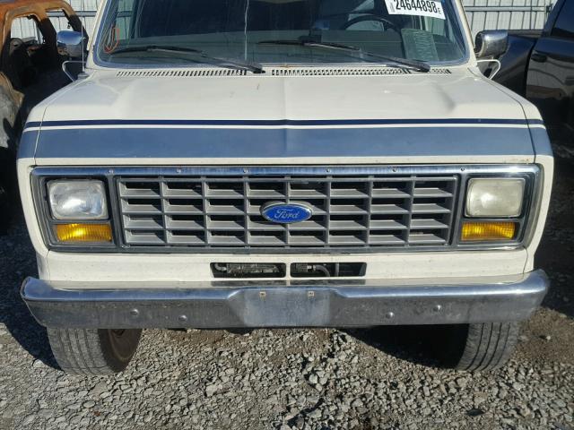 1FDGS24H9MHA54789 - 1991 FORD ECONOLINE WHITE photo 7