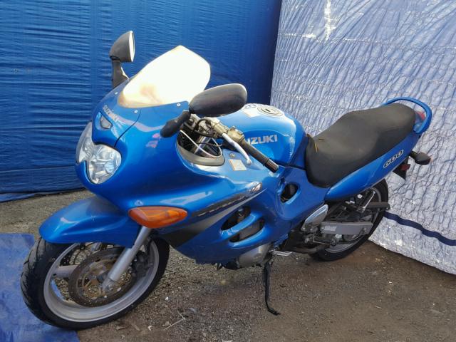 JS1GN79A9Y2103545 - 2000 SUZUKI GSX600 F BLUE photo 2