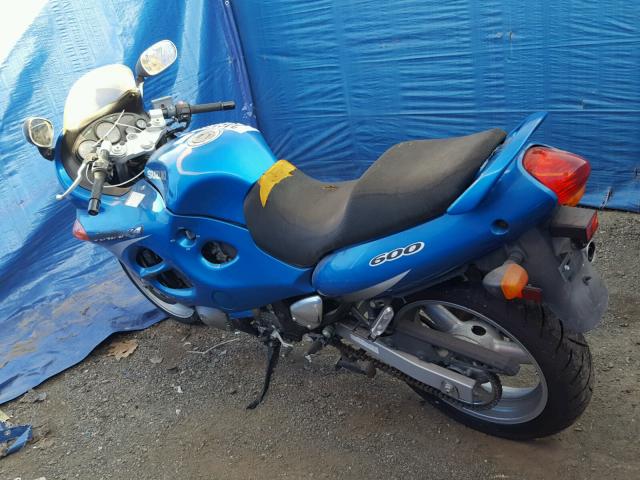 JS1GN79A9Y2103545 - 2000 SUZUKI GSX600 F BLUE photo 3