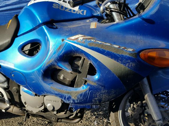 JS1GN79A9Y2103545 - 2000 SUZUKI GSX600 F BLUE photo 9