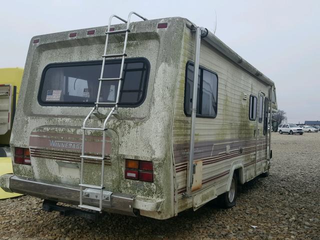 1FDKE30L1HHA89169 - 1984 WINNEBAGO WINNEBAGO WHITE photo 4