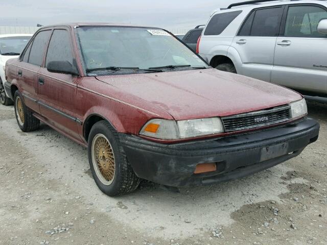 JT2AE94A3L3303119 - 1990 TOYOTA COROLLA DL RED photo 1