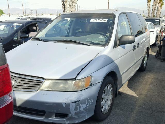 2HKRL18511H621434 - 2001 HONDA ODYSSEY LX SILVER photo 2