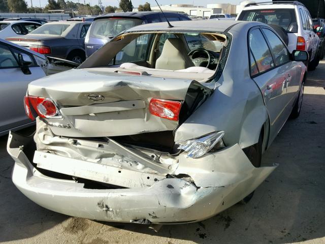 1YVFP80C245N54030 - 2004 MAZDA 6 I SILVER photo 4