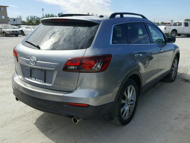 JM3TB2DA8E0431013 - 2014 MAZDA CX-9 GRAND GRAY photo 4