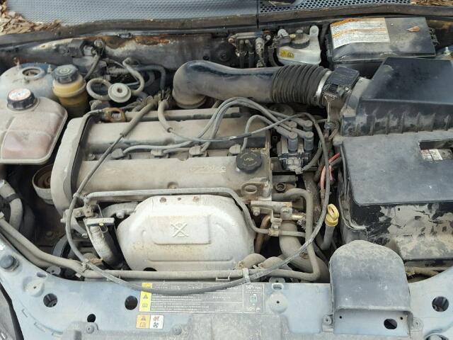 1FAFP3832YW366501 - 2000 FORD FOCUS ZTS BLUE photo 7