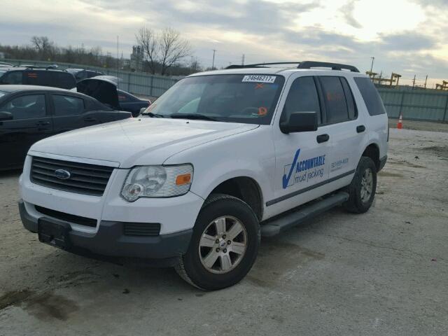 1FMEU72E36UA36371 - 2006 FORD EXPLORER X WHITE photo 2