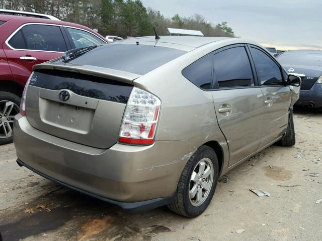 JTDKB20U477571719 - 2007 TOYOTA PRIUS GOLD photo 4